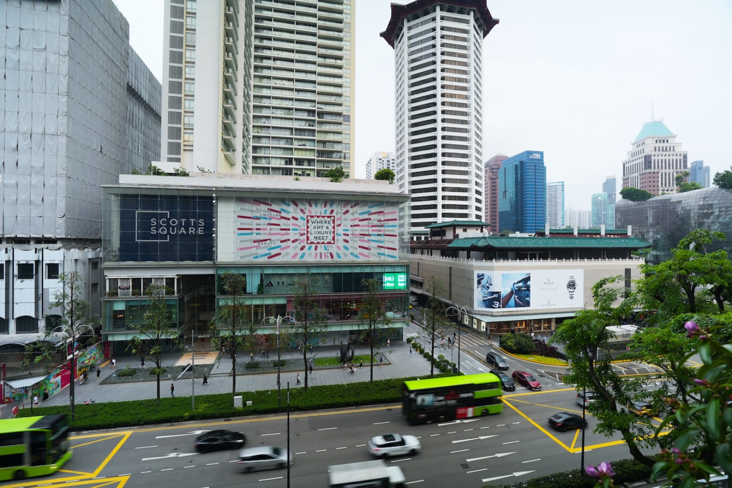 Scotts Square mall for sale at 450 mil Singapore Property News